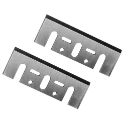 Woodworking Tool Accessories POWERTEC 3-1/4 In. Carbide Planer Blades For Makita N1900 (Set Of 2)