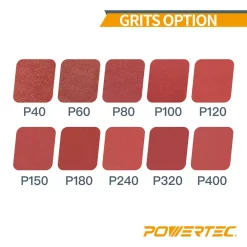 Abrasives POWERTEC 4 In. X 24 In. 240-Grit Aluminum Oxide Sanding Belt (10-Pack) -Deals Power Tool Accessories Store powertec power sander accessories 110040 c3 1000