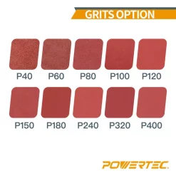 Abrasives POWERTEC 1 In. X 42 In. 120-Grit Aluminum Oxide Sanding Belt (10-Pack) -Deals Power Tool Accessories Store powertec power sander accessories 414212a c3 1000