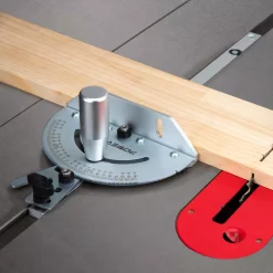 Saw Accessories POWERTEC Aluminum Deluxe Miter Gauge For Table Saw, Miter Guide With 120 Angle Stops -Deals Power Tool Accessories Store powertec saw accessories 71143 fa 1000