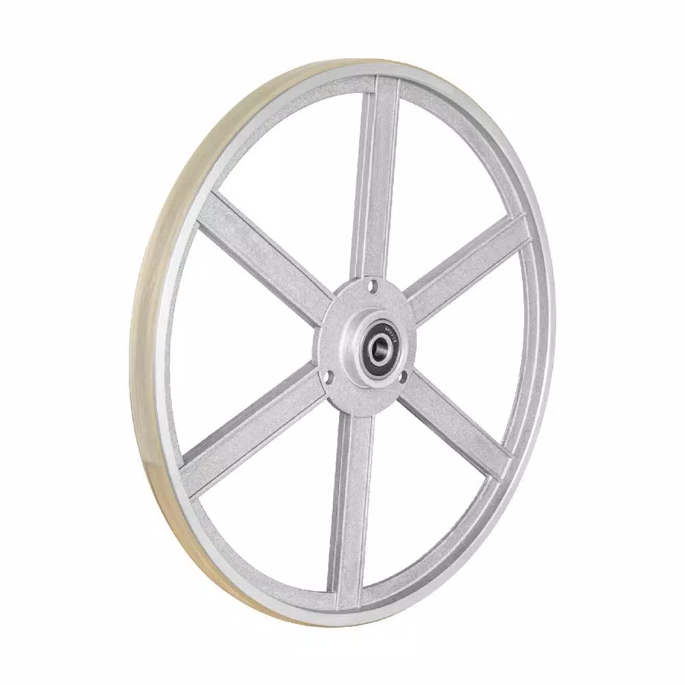 Saw Accessories POWERTEC Heavy-Duty Urethane Tires For Bandsaw, 9 In. Dia X 1/2 In. Wide (2-Pack) 4 Saw Accessories POWERTEC Heavy-Duty Urethane Tires For Bandsaw, 9 In. Dia X 1/2 In. Wide (2-Pack) - Image 2