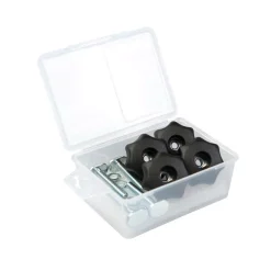 Saw Tracks POWERTEC T-Track Knob Kit With 7 Star 5/16 In.-18 Threaded Knob, Bolts And Washers For Woodworking Jigs And Fixtures (Set Of 4) 6 Saw Tracks POWERTEC T-Track Knob Kit With 7 Star 5/16 In.-18 Threaded Knob, Bolts And Washers For Woodworking Jigs And Fixtures (Set Of 4) -Deals Power Tool Accessories Store powertec saw tracks 71483 c3 1000