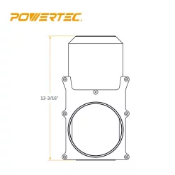 Specialty Power Tool Accessories POWERTEC 6 In. Aluminum Blast Gate 8 Specialty Power Tool Accessories POWERTEC 6 In. Aluminum Blast Gate -Deals Power Tool Accessories Store powertec specialty power tool accessories 70227 4f 1000