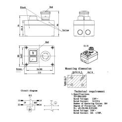 Specialty Power Tool Accessories POWERTEC 120-Volt Magnetic Switch -Deals Power Tool Accessories Store powertec specialty power tool accessories 71354 1f 1000