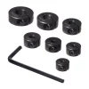 Specialty Power Tool Accessories POWERTEC Steel Drill Bit Stop Collar W/Split Ring Design And Size Markings 3 Mm, 4 Mm, 5 Mm, 6 Mm, 8 Mm, 10mm, 12mm (7-Piece Set) -Deals Power Tool Accessories Store powertec specialty power tool accessories 71492 64 1000