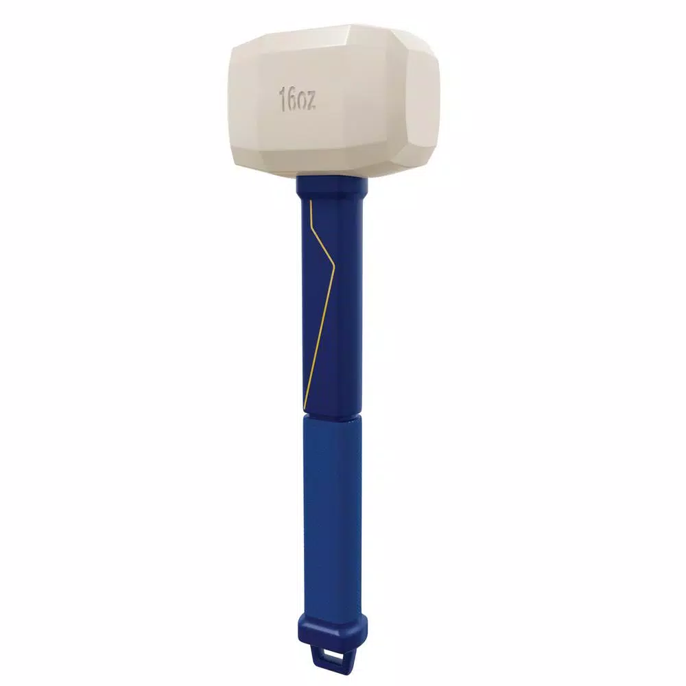 Hammers QEP 16 Oz. Pro Rubber Floor Mallet With 11.5 In. Plastic Handle 7 Hammers QEP 16 Oz. Pro Rubber Floor Mallet With 11.5 In. Plastic Handle - Image 5