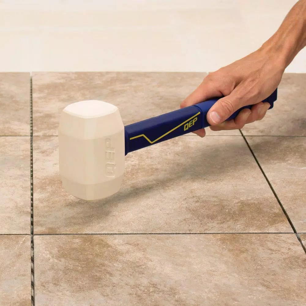 Hammers QEP 16 Oz. Pro Rubber Floor Mallet With 11.5 In. Plastic Handle 4 Hammers QEP 16 Oz. Pro Rubber Floor Mallet With 11.5 In. Plastic Handle - Image 2