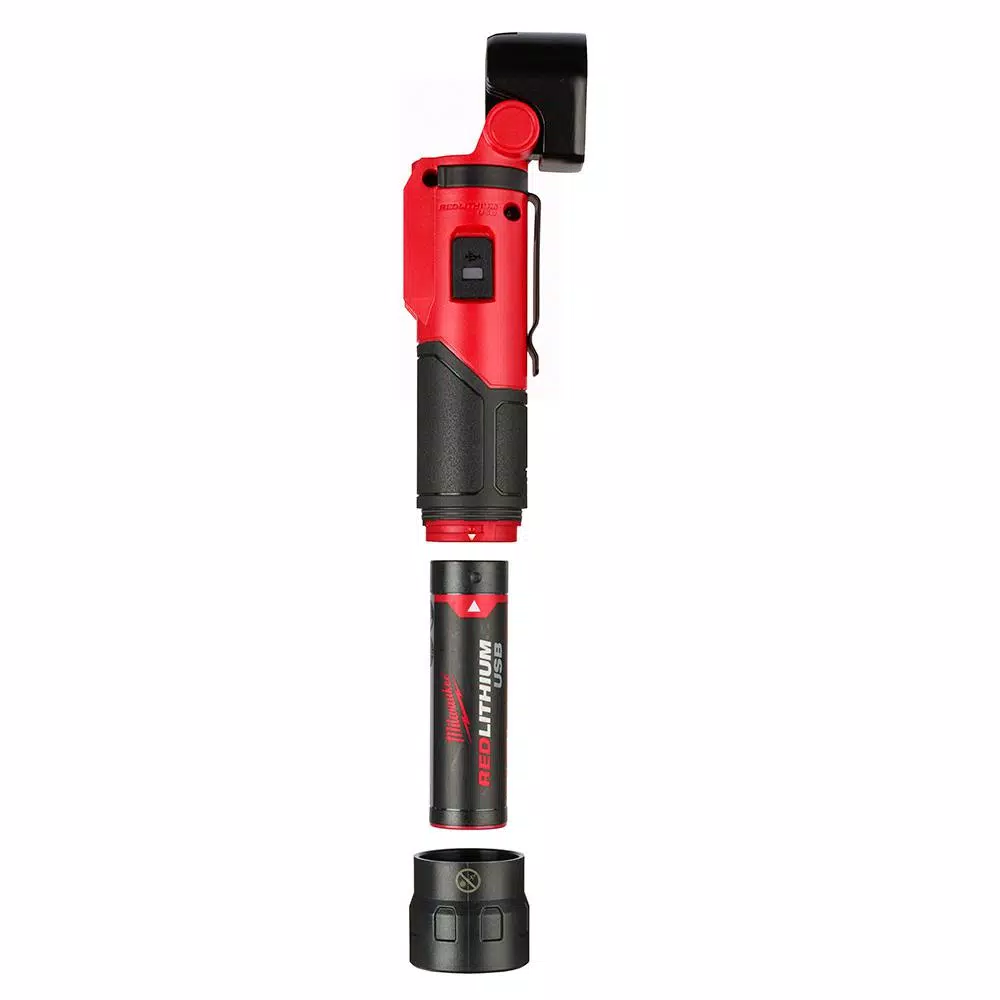 Handheld Flashlights Milwaukee 500 Lumens LED Pivoting Rechargeable Flashlight W/ Extra REDLITHIUM USB Battery 6 Handheld Flashlights Milwaukee 500 Lumens LED Pivoting Rechargeable Flashlight W/ Extra REDLITHIUM USB Battery - Image 4
