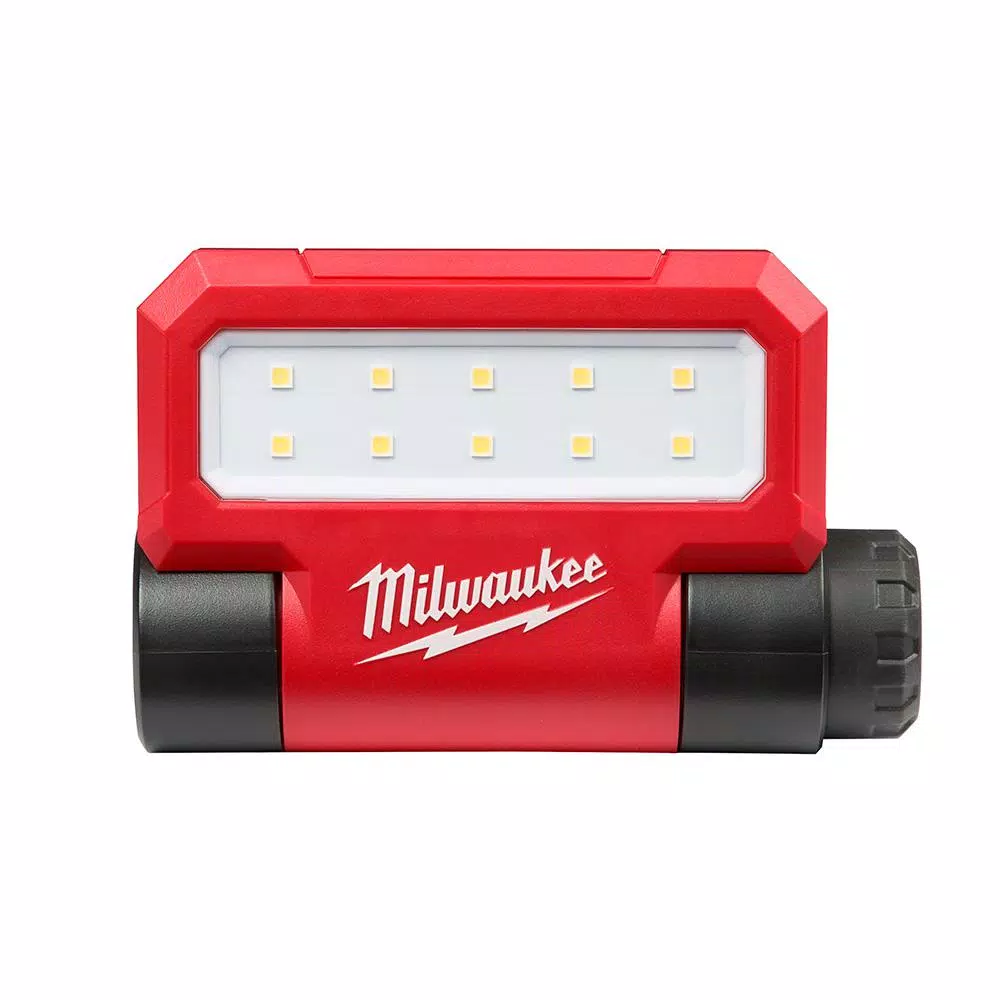 Handheld Spotlights Milwaukee 550 Lumens LED Rechargeable Pivoting Flood Light W/ Extra REDLITHIUM USB Battery 4 Handheld Spotlights Milwaukee 550 Lumens LED Rechargeable Pivoting Flood Light W/ Extra REDLITHIUM USB Battery - Image 2