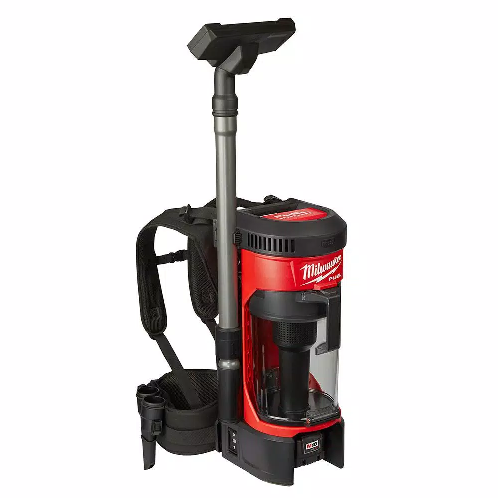 Wet & Dry Vacuums Milwaukee M18 FUEL 18-Volt Lithium-Ion Brushless 1 Gal. Cordless 3-in-1 Backpack Vacuum With Extra HEPA Filter 12 Wet & Dry Vacuums Milwaukee M18 FUEL 18-Volt Lithium-Ion Brushless 1 Gal. Cordless 3-in-1 Backpack Vacuum With Extra HEPA Filter - Image 10