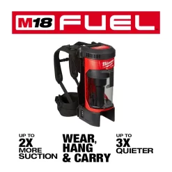 Wet & Dry Vacuums Milwaukee M18 FUEL 18-Volt Lithium-Ion Brushless 1 Gal. Cordless 3-in-1 Backpack Vacuum (Tool-Only) -Deals Power Tool Accessories Store reds pinks milwaukee wet dry vacuums 0885 20 a0 1000