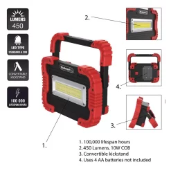 Handheld Spotlights Stalwart 450 Lumens LED Work Light With Rotating Handle 10 Handheld Spotlights Stalwart 450 Lumens LED Work Light With Rotating Handle -Deals Power Tool Accessories Store reds pinks stalwart handheld spotlights hw5700012 4f 1000