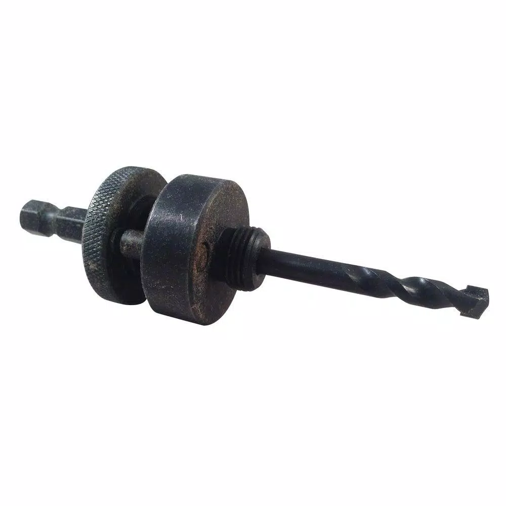 Drill Bits RemGrit 3/8 In. Hex Shank Mandrel With 3-1/4 In. X 1/4 In. Pilot Drill 3 Drill Bits RemGrit 3/8 In. Hex Shank Mandrel With 3-1/4 In. X 1/4 In. Pilot Drill