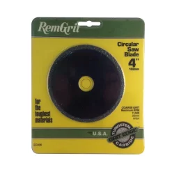Saw Blades RemGrit 4 In. Diameter 25/32 In. Arbor Coarse Grit Carbide Grit Circular Saw Blade -Deals Power Tool Accessories Store remgrit circular saw blades gc406 c3 1000