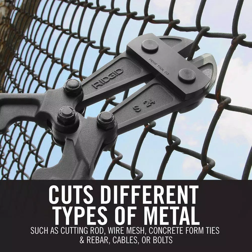 Cutting Tools RIDGID S24 24 In. Heavy-Duty Bolt Cutter 8 Cutting Tools RIDGID S24 24 In. Heavy-Duty Bolt Cutter - Image 6