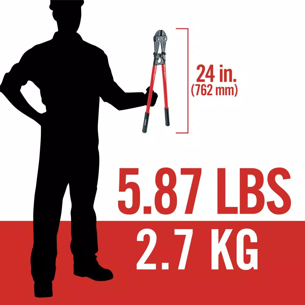 Cutting Tools RIDGID S24 24 In. Heavy-Duty Bolt Cutter 9 Cutting Tools RIDGID S24 24 In. Heavy-Duty Bolt Cutter - Image 7