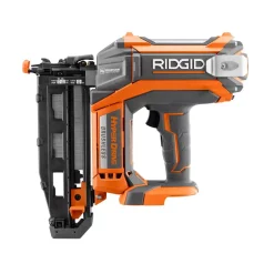 Nail Guns RIDGID 18-Volt Cordless Brushless HYPERDRIVE 16-Gauge 2-1/2 In. Straight Finish Nailer(Tool Only), Belt Clip, Bag, Sample Nails -Deals Power Tool Accessories Store ridgid framing nailers r09892b a0 1000