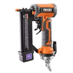 Nail Guns RIDGID 23-Gauge 1-3/8 In. Headless Pin Nailer With Dry-Fire Lockout