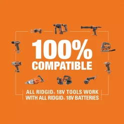 Power Tool Batteries RIDGID 18V Compact Lithium-Ion Battery 2-Pack 21 Power Tool Batteries RIDGID 18V Compact Lithium-Ion Battery 2-Pack -Deals Power Tool Accessories Store ridgid power tool batteries ac8400802p 76 1000