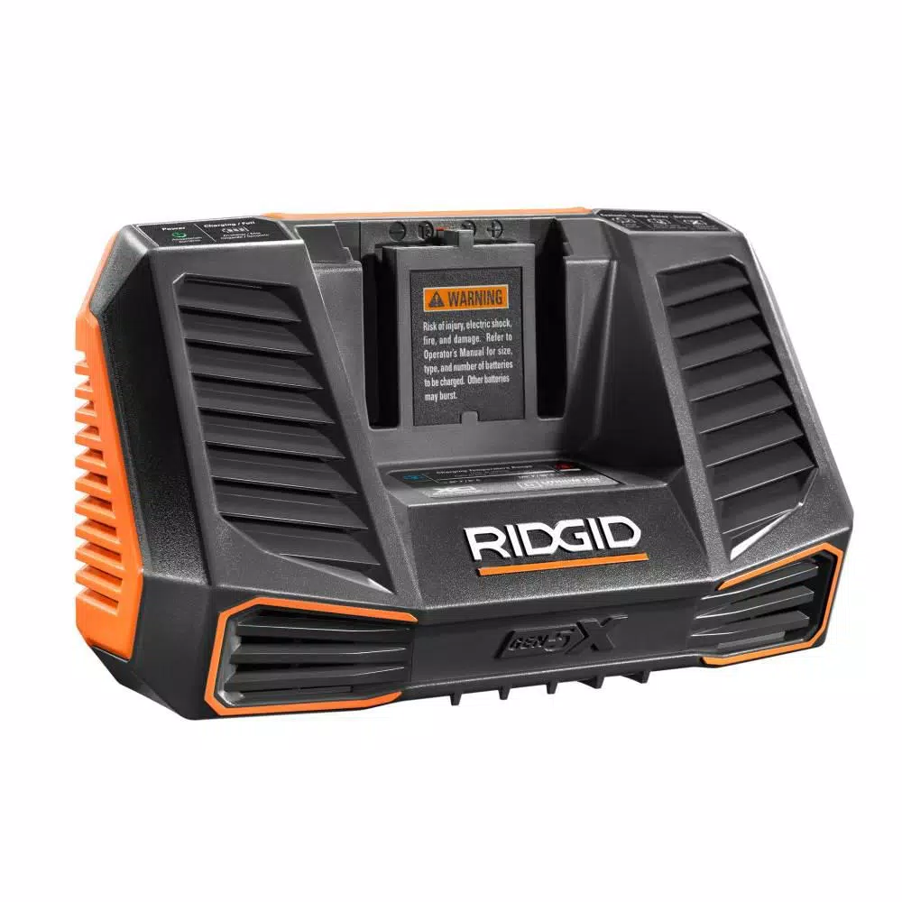 Power Tool Battery Chargers RIDGID 18-Volt Dual Chemistry Rapid Charger 3 Power Tool Battery Chargers RIDGID 18-Volt Dual Chemistry Rapid Charger