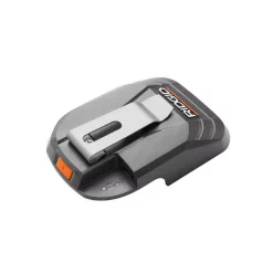 Power Tool Battery Chargers RIDGID 18-Volt USB Portable Power Source With Activate Button