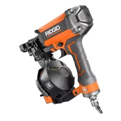 Nail Guns RIDGID 15-Degree 1-3/4 In. Coil Roofing Nailer With 1/4 In. 50 Ft. Lay Flat Air Hose -Deals Power Tool Accessories Store ridgid roofing nailers r175rnf r5025lf 1d 1000