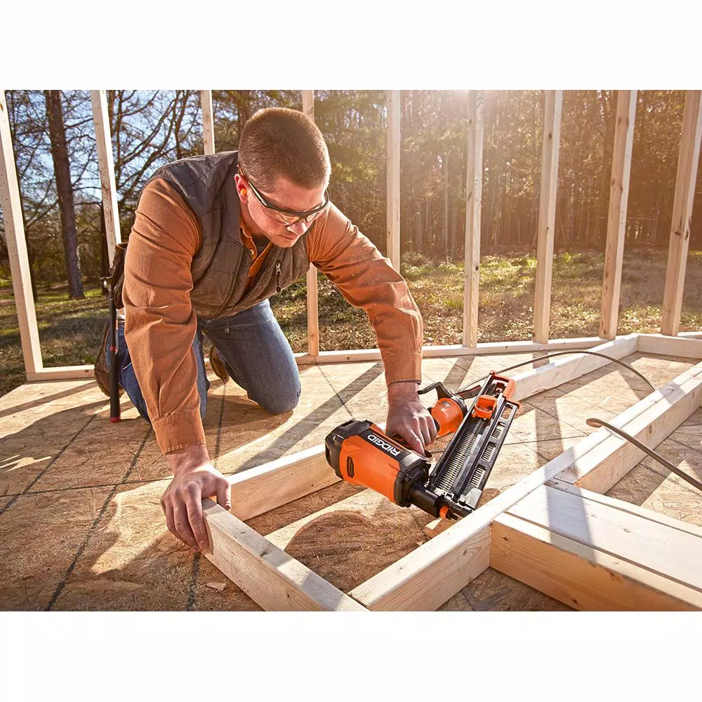 Nail Guns RIDGID 21-Degree 3-1/2 In. Round-Head Framing Nailer And 3-1/2 In. Full-Size Palm Nailer 7 Nail Guns RIDGID 21-Degree 3-1/2 In. Round-Head Framing Nailer And 3-1/2 In. Full-Size Palm Nailer - Image 5