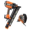 Nail Guns RIDGID 21-Degree 3-1/2 In. Round-Head Framing Nailer And 3-1/2 In. Full-Size Palm Nailer -Deals Power Tool Accessories Store ridgid specialty nailers r350rhf r350pnf 64 1000