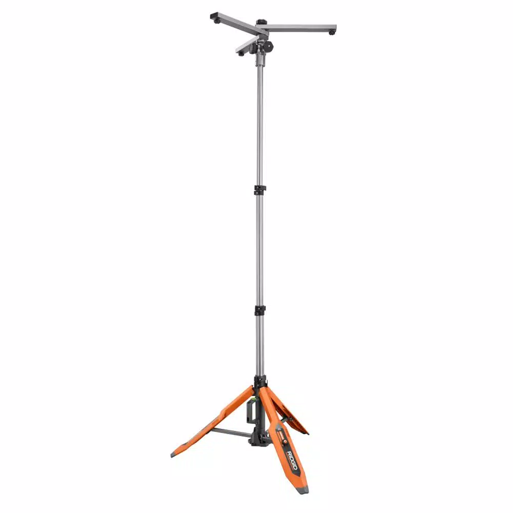 Specialty Power Tool Accessories RIDGID Hybrid GEN5X Universal Collapsible Tripod Lighting Stand With (4) 1/4 In.-20 Threads For Mounting 3 Specialty Power Tool Accessories RIDGID Hybrid GEN5X Universal Collapsible Tripod Lighting Stand With (4) 1/4 In.-20 Threads For Mounting