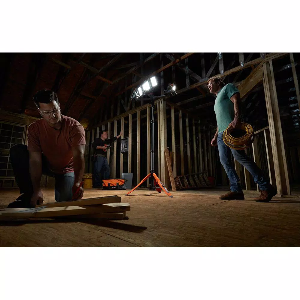 Specialty Power Tool Accessories RIDGID Hybrid GEN5X Universal Collapsible Tripod Lighting Stand With (4) 1/4 In.-20 Threads For Mounting 7 Specialty Power Tool Accessories RIDGID Hybrid GEN5X Universal Collapsible Tripod Lighting Stand With (4) 1/4 In.-20 Threads For Mounting - Image 5