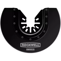 Oscillating Tool Attachments Rockwell Sonicrafter 3-1/8 In. High Speed Steel Semicircle Saw Blade