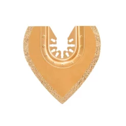 Oscillating Tool Attachments Rockwell 3-1/8 In. Carbide Grit Semicircle Grout Removal And Rasp