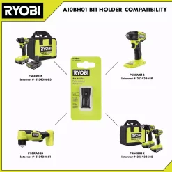Drill Attachments RYOBI Bit Holder Attachment For HP Drills And Drivers -Deals Power Tool Accessories Store ryobi drill attachments a10bh01 76 1000