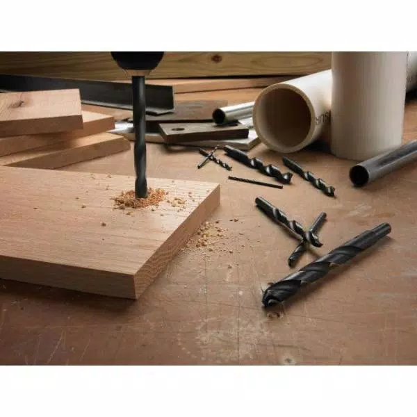 Drill Bits RYOBI Black Oxide Drill Bit Set (14-Piece) 7 Drill Bits RYOBI Black Oxide Drill Bit Set (14-Piece) - Image 5