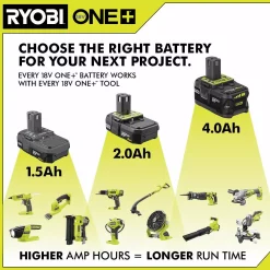 Power Tool Batteries RYOBI 18-Volt ONE+ 1.5 Ah Compact Lithium-Ion Battery 19 Power Tool Batteries RYOBI 18-Volt ONE+ 1.5 Ah Compact Lithium-Ion Battery -Deals Power Tool Accessories Store ryobi power tool batteries p189 44 1000