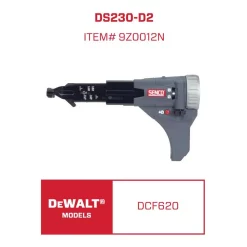Drill Attachments Senco DS230-D2 2 In. Auto-Feed Screwdriver Attachment For The DeWalt DCF620 -Deals Power Tool Accessories Store senco drill attachments 9z0012n 1f 1000