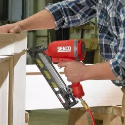 Nail Guns Senco 15-Gauge 2 1/2 In Angled Finish Nailer -Deals Power Tool Accessories Store senco finishing nailers 4g0001n 31 1000