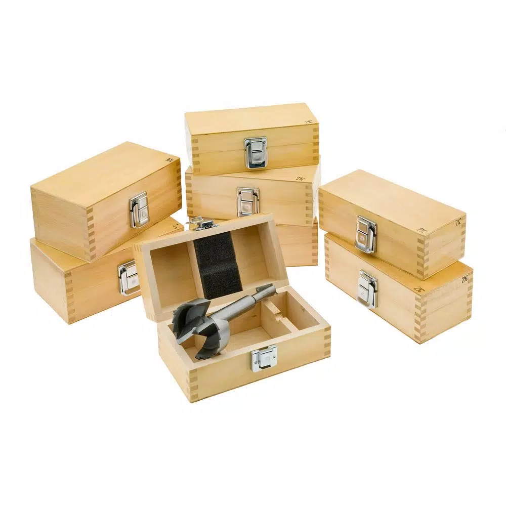Specialty Power Tool Accessories Shop Fox 2-1/4 In. To 3-1/8 In. Steel Forstner Bit Set (8-Piece) 5 Specialty Power Tool Accessories Shop Fox 2-1/4 In. To 3-1/8 In. Steel Forstner Bit Set (8-Piece) - Image 3