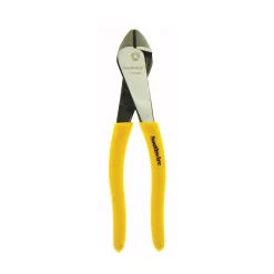 Southwire 8 In. Angled Head High-Leverage Diagonal Cutting Pliers With Dipped Handles