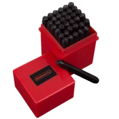 Hand Tool Sets Stalwart 1/4 In. Letter And Number Metal Stamp Set (36-Piece)