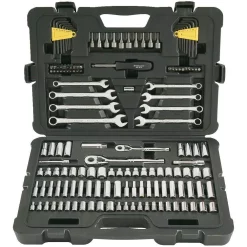 Hand Tool Sets Stanley 1/4 In. & 3/8 In. Drive SAE Mechanics Tool Set (145-Piece) -Deals Power Tool Accessories Store stanley mechanics tool sets stmt71653 66 1000
