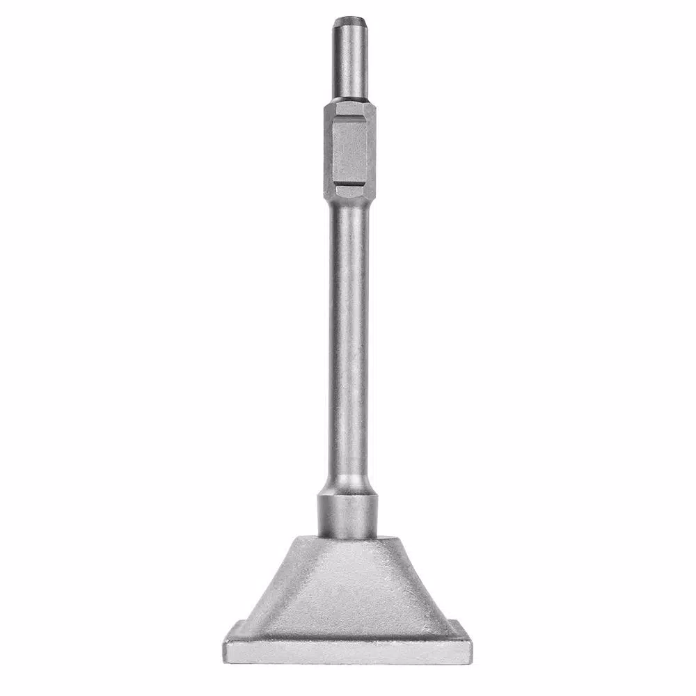 Drill Bits Stark 6 In. X 6 In. X 1-1/8 In. Hex Steel Tamper Shank And Plate For Electric Demolition Jack Hammer 5 Drill Bits Stark 6 In. X 6 In. X 1-1/8 In. Hex Steel Tamper Shank And Plate For Electric Demolition Jack Hammer - Image 3