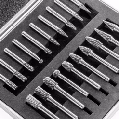 Rotary Tool Accessories Stark 20-Piece Double Cut Carbide Rotary Burr Set Bits Tree Flame Cone Ball Oval Tapered 9 Rotary Tool Accessories Stark 20-Piece Double Cut Carbide Rotary Burr Set Bits Tree Flame Cone Ball Oval Tapered -Deals Power Tool Accessories Store stark rotary tool attachments 31952 4f 1000