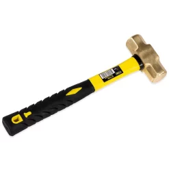 Hammers Stark 2 Lbs. Brass Sledge Hammer With Fiberglass Handle