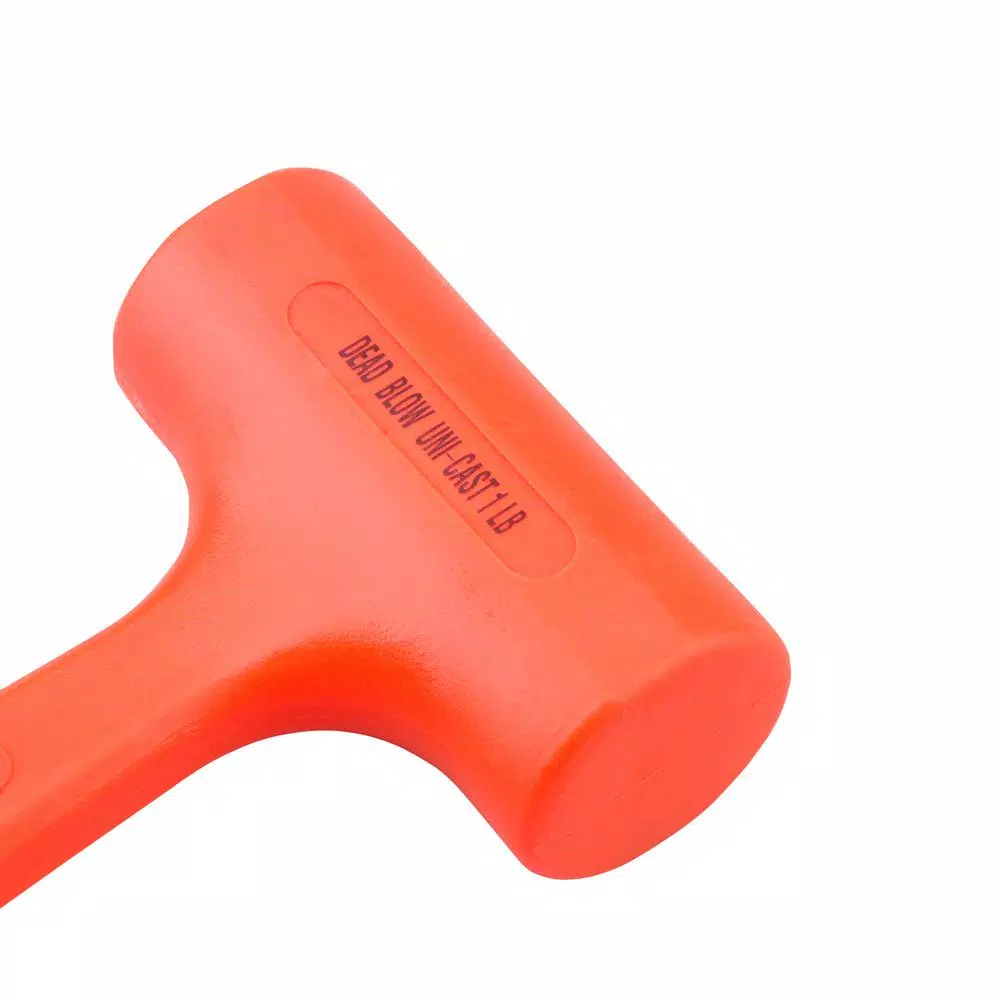 Hammers Steel Core 1 Lb., 2 Lbs., 3 Lbs. 3-Piece Dead Blow Hammer Set In Neon Orange 4 Hammers Steel Core 1 Lb., 2 Lbs., 3 Lbs. 3-Piece Dead Blow Hammer Set In Neon Orange - Image 2
