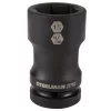 Ratchets & Sockets STEELMAN PRO 1 In. Drive Impact 1-1/2 In. X 13/16 In. Budd Wheel Hex And Square Combo Socket -Deals Power Tool Accessories Store steelman pro impact sockets 79325 64 1000