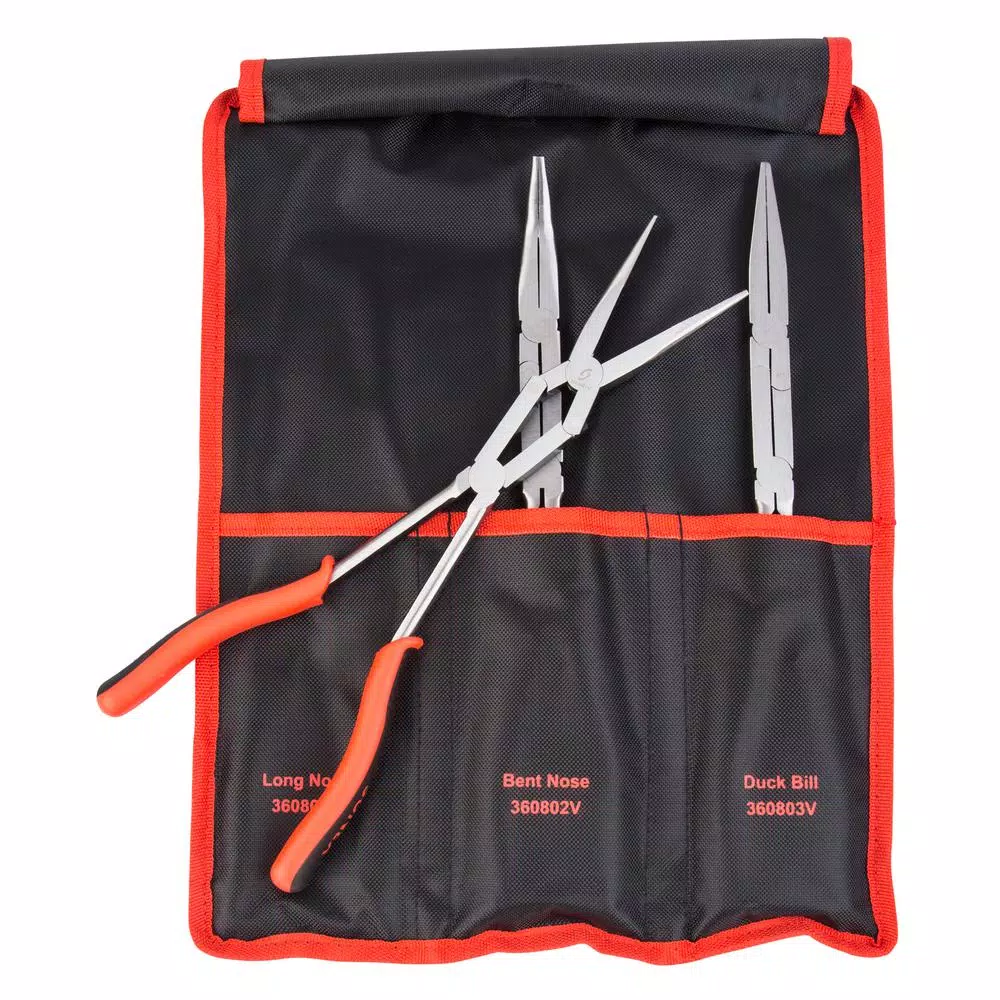 SUNEX TOOLS Long Reach Compound Pliers Set (3-Piece) 5 SUNEX TOOLS Long Reach Compound Pliers Set (3-Piece) - Image 3