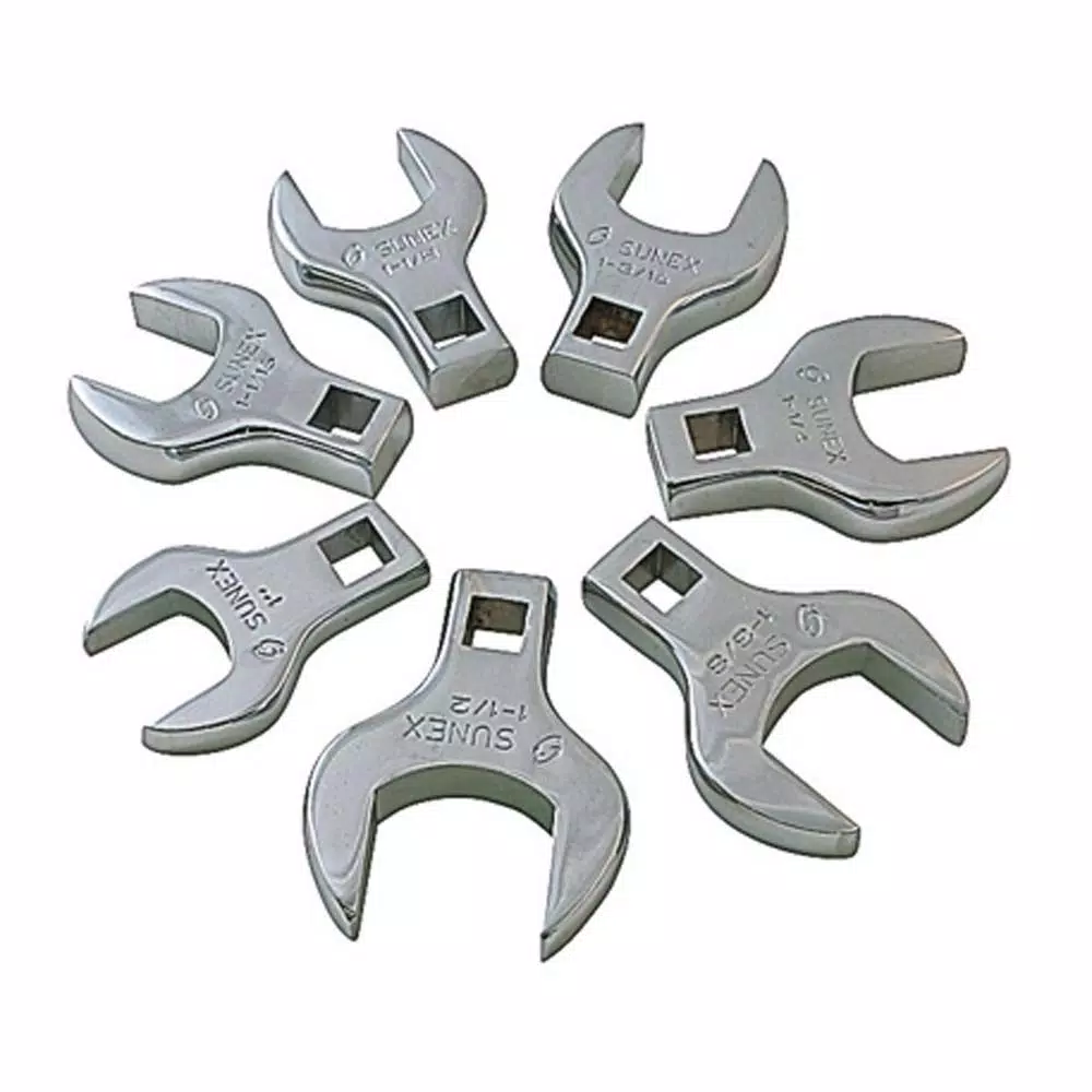 Wrenches SUNEX TOOLS Crowfoot Wrench Set 3 Wrenches SUNEX TOOLS Crowfoot Wrench Set