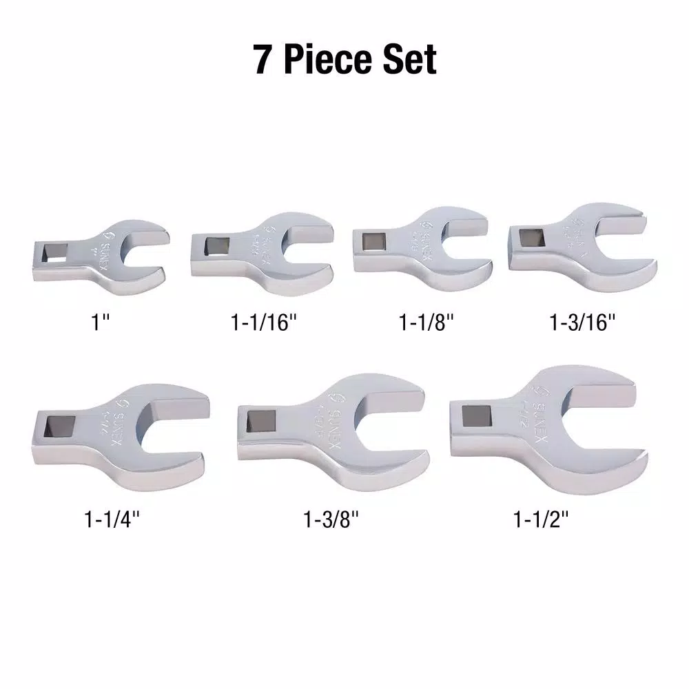Wrenches SUNEX TOOLS Crowfoot Wrench Set 4 Wrenches SUNEX TOOLS Crowfoot Wrench Set - Image 2