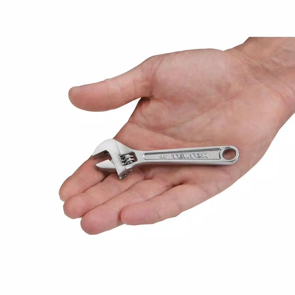 Wrenches TEKTON 4 In. Adjustable Wrench 9 Wrenches TEKTON 4 In. Adjustable Wrench - Image 7